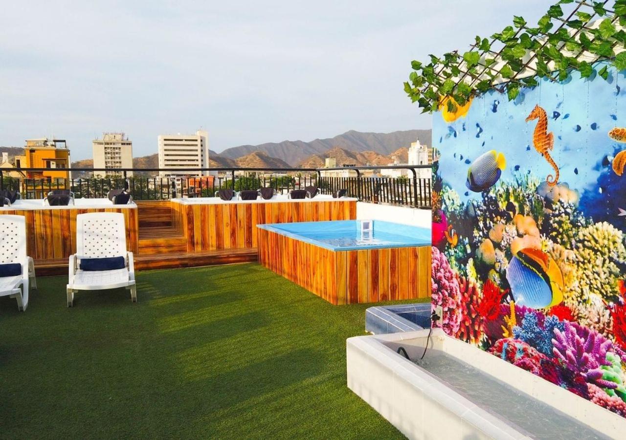 Hotel Parque De Los Novios Inn Santa Marta  Eksteriør bilde
